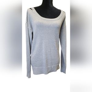 MK Cold Shoulder Sweater